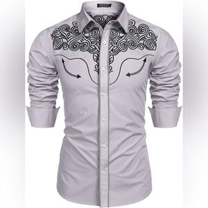 Country western button down